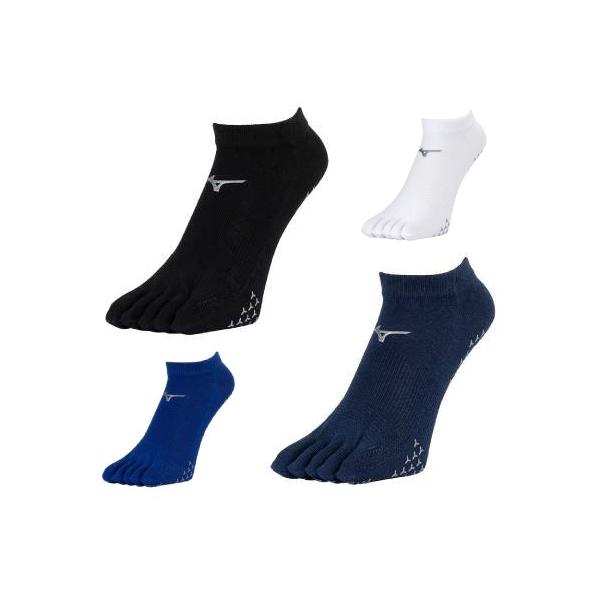 MIZUNO ミズノ レーシングソックス(5本指アンクル／滑り止め付
