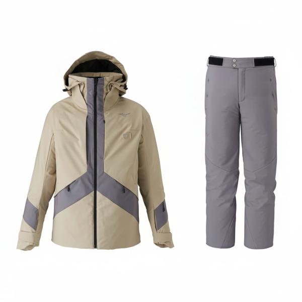 は*る様 【極美品】mizuno ミズノ　スキーウェア　デモモデル　上下セット MIZUNO（ミズノ） 2025/2026モデル デモ ソリッド スキーパーカー