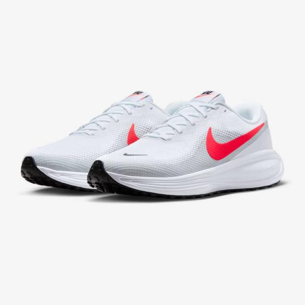 NIKE ナイキ シューズ 8(US) ホワイト メンズ NIKE（ナイキ） メンズ ランニングシューズ レボリューション8 ワイド