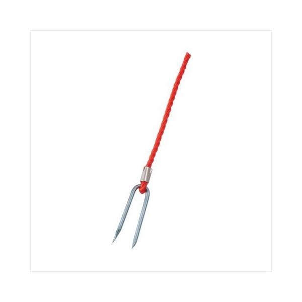 サイズ：クイ／直径０．４×６．５ｃｍ、ロープ／直径０．５×１５ｃｍ<br>材質：クイ／スチール、ロープ／ポリプロピレン<br>重量：２０ｇ<br>