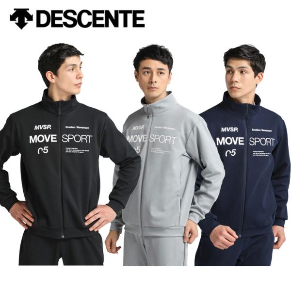 DESCENTE（デサント） S.F.TECH オーセンティックロゴ スタンドカラー
