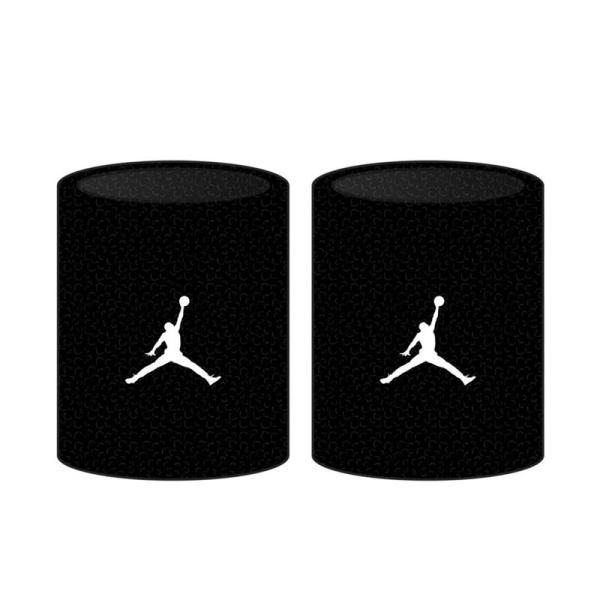 DRI-FIT素材がさらりと快適な状態をキープ。2個セット。●ジョーダンジャンプマンリストバンドGFX●メーカー名：JORDAN●メーカー希望小売価格：￥1,800+税●メーカー品番：JD1009●カラー：(010)ブラック/ホワイト●フリ...