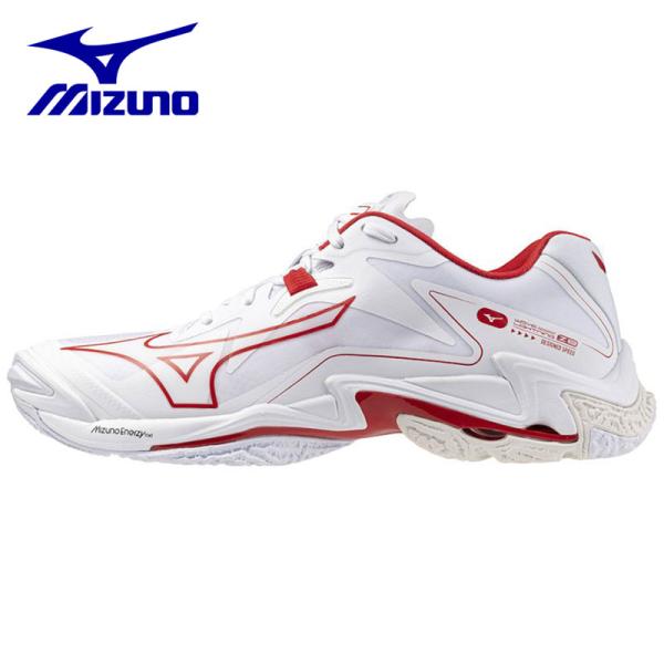 Mizuno フットサルシューズ ホワイト/レッド MIZUNO モレリア IN レッド×ホワイト 【MIZUNO|ミズノ