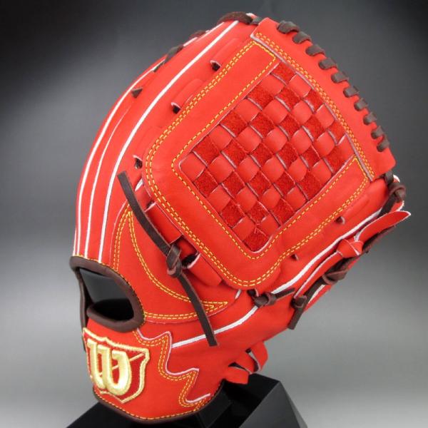 ウィルソンスタッフ カスタムオーダー 軟式内野用グラブ 87 スカーレットSS WILLSON（ウィルソン） 軟式 内野手用 グラブ 右投げ スタッフ