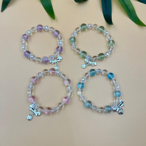 ブレスレット 数珠 アクセサリー デザインブレス 高級感 ユニセックス 風水 パワーストーン お洒落 チャーム 幸運 可愛い ハンドジュエリー 恋愛 仕事運 金運