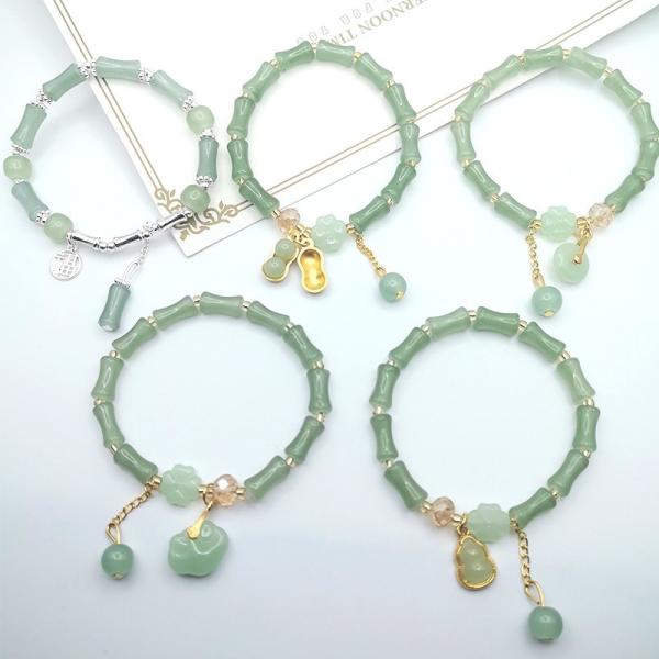 ブレスレット 数珠 アクセサリー デザインブレス 高級感 ユニセックス 風水 パワーストーン お洒落 チャーム 幸運 可愛い ハンドジュエリー 恋愛 仕事運 金運