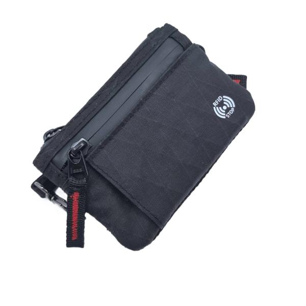 ウォレット 財布 カードケース 小銭入れ RFID 盗難防止カードホルダー クレジット ホルダー ブロッキング 防犯 男女兼用 軽量ナイロン旅行 防水 耐久 シンプル