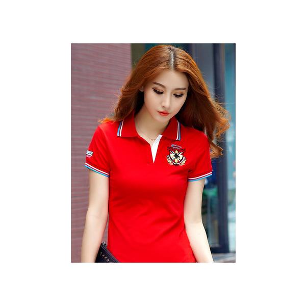 スポーツウェア レディース ポロシャツ 半袖 ゴルフ ウェア 吸汗 送料無料 sorpo006