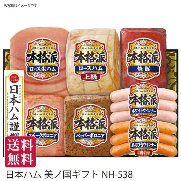 夏ギフト 送料無料 夏のギフト 御中元 お中元  日本ハム ギフトセット[NH-538]冷蔵 お渡し日6/12〜 ハムギフト 高級ハム 手土産 贈答用