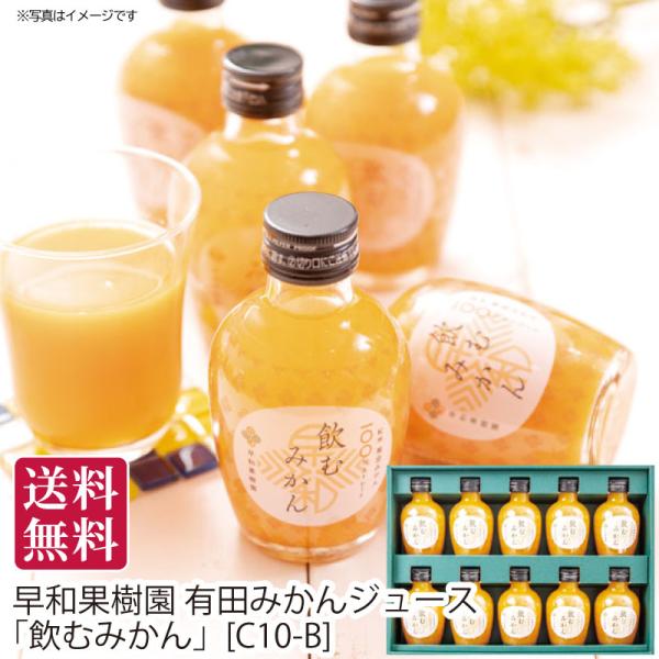 夏ギフト 送料無料 夏のギフト 御中元 お中元  早和果樹園 有田みかんジュース「飲むみかん」[C10-B]直送便  贈り物  御中元ギフト お中元ギフト 手土産  贈答用