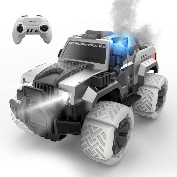 ラジコンカー Amazon.co.jp: KidsFaves 1:8 RCカー、大型サイバーモンスター