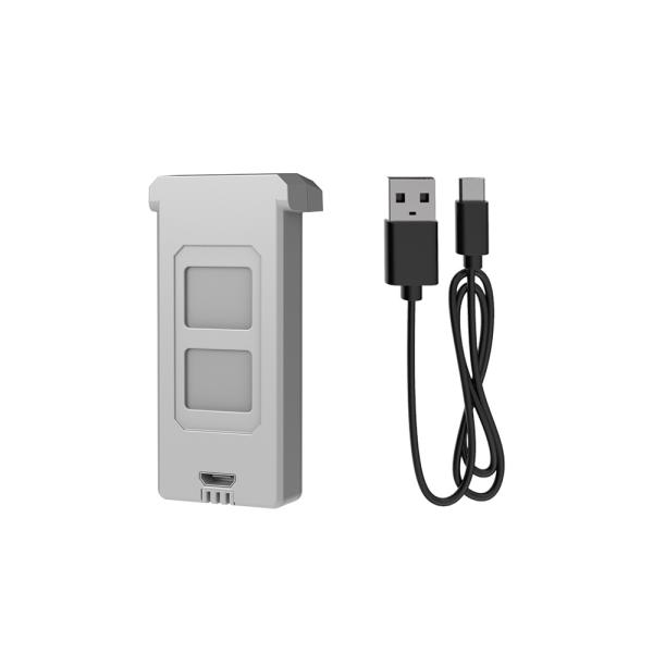 Holy Stone ドローン HS430(Gray)用バッテリー 3.85V 730mAh 充電ケーブル スペアパーツ