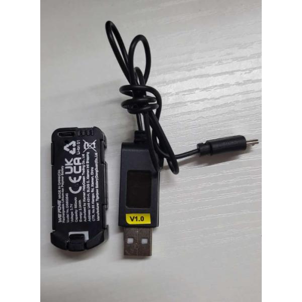 【即納】Holy Stone ドローン WF10用バッテリー 3.7V 550mAh スペアパーツ