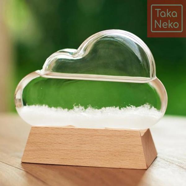 ストーム グラス クラウド (ホーム、ボックス) ストームグラス サイエンス オブジェクト、雨天予報、天気予報、ガラス、雲、ファッション、屋内