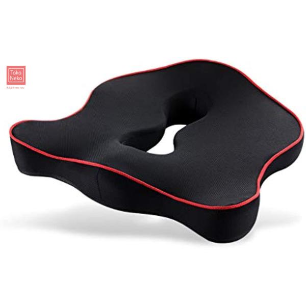 バックサポートクッションの表面が人間工学的にシートを横切って自分の体重を分配する輪郭れます。このくさびクッションが尾骨に圧力を減少させ、助け背骨全体の痛みディスクとvertebreaを腰坐骨神経痛の痛みを和らげます。美しい臀部毎日アップ形状...