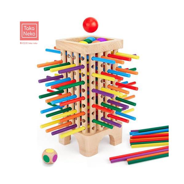 【おもちゃコンサルタント＆現役保育士も推薦】シンプルなルールのもと、3歳以上の子供に適しています。幼稚園児から大人までが一緒になって遊べます。子供は規則性、感情のコントロール、勝ち負けについてを遊びながら獲得していくことができます。家族のコ...