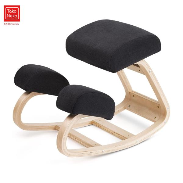 最高の快適さを体験：腰痛や姿勢の悪さに悩んでいませんか？当社の人間工学に基づいた「ひざまずく椅子」は、背骨の自然な位置を維持し、何時間も座っていても痛みを防ぎます。長時間座ることによる痛みや疲労を軽減します。高品質：この人間工学に基づいた椅...