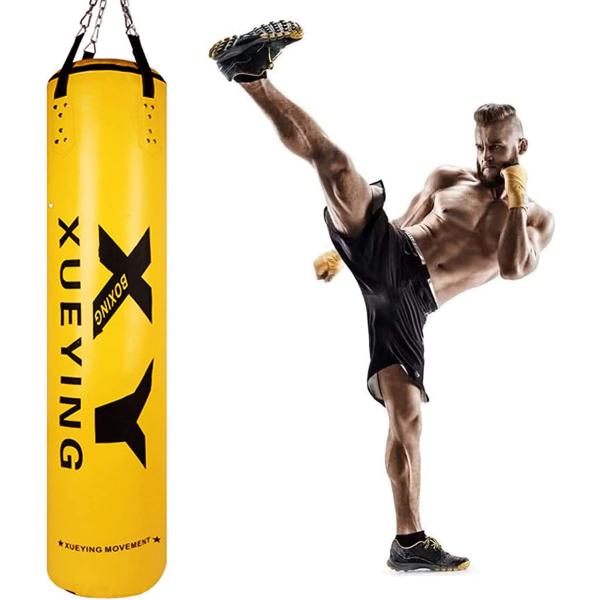 サンドバッグ　ボクシング　キックボクシング Amazon.co.jp: サンドバッグ パンチバッグ ヘビーハンギングシック
