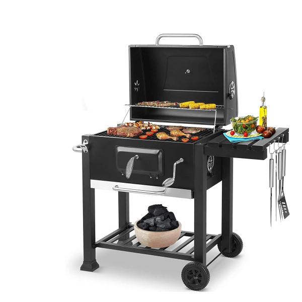 炭火焼き キャンプ バーベキューコンロ大型 焚き火台 BBQグリル 炭火焼き キャンプ バーベキューコンロ大型 焚き火台 BBQグリル