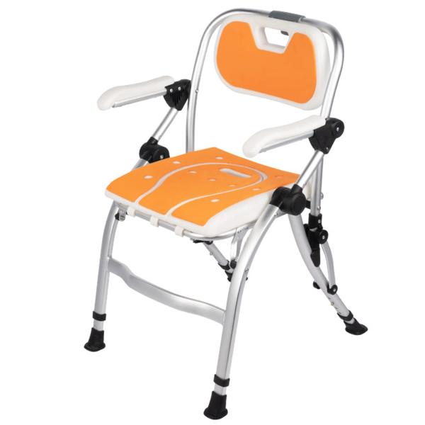 ??【高品質素材】：優れったPE材とアルミ材を採用し、耐久性・安定性が良い、錆びはしないし、使用体重制限は最大150kgなので、体格の良い方も安心して座れます。安定性と快適さ、個人を援助するために設計されています。??【4段階高さ調節可能】...