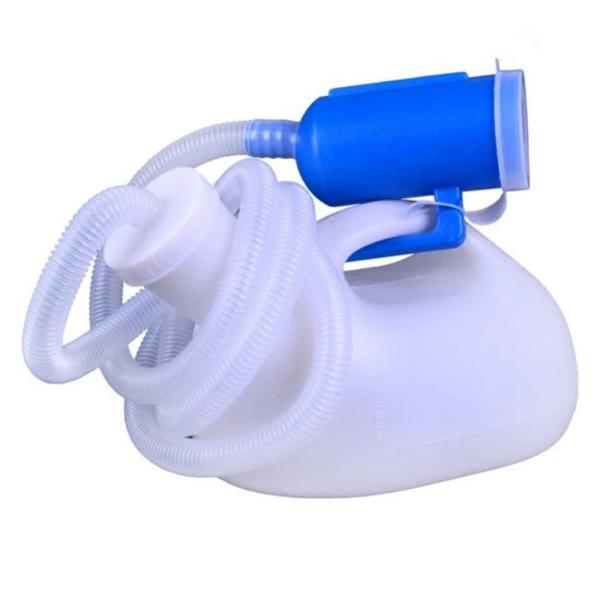 男性小便器ボトル 大容量 2000ML 排尿器 漏れ防止排尿ボトル ポータブル 簡易 緊急受尿器 便器トイレ 携帯トイレ 緊急用 失禁用