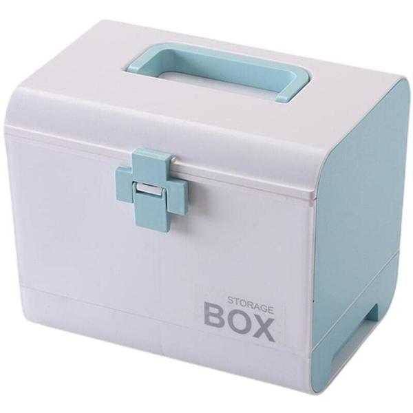 救急箱 引き出し 救急ボックス 収納ボックス 医療箱 薬箱 外傷薬用 大 