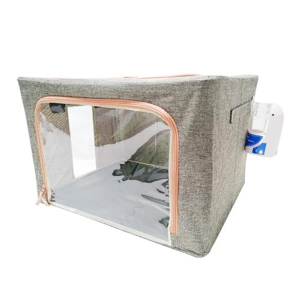 【病気のペットの世話】：軽度から重度のペットの個別の世話に使用できるため、ペットは快適で静かな治療スペースを利用できます。 ペットや獣医病院のある家族に適しています。 動物のためのよい酸素のテント。【耐摩耗性麻布の材質】：耐磨耗ファブリック...