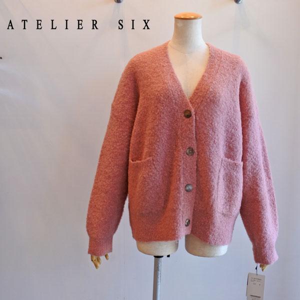 ATELIER SIX（アトリエシックス） 5Gアルパカループ Vネック