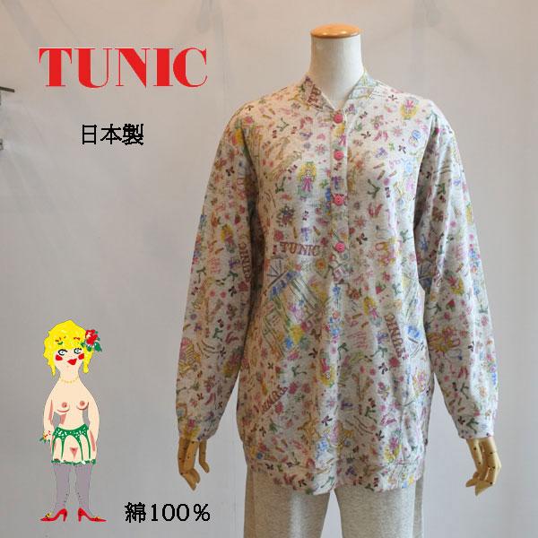 チュニック TUNIC チュニック 鴨居羊子 半開パジャマ 60接結