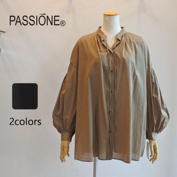 PASSIONE 40％OFF SALE パシオーネ ボリュームスリーブ綿ローン