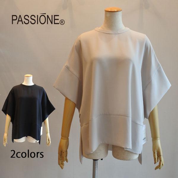 PASSIONE パシオーネ ドルマンスリーブ ブラウス PASSIONE パシオーネ ドルマンスリーブ ブラウス