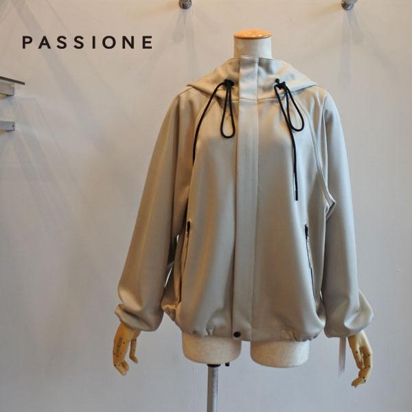 PASSIONE（パシオーネ） ダブルジップブルゾン ストレッチ素材