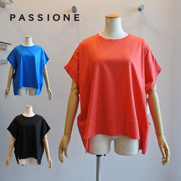 パシオーネ  新品カットソー PASSIONE（パシオーネ） ドルマンコットンカットソー 半袖Tシャツ 綿T