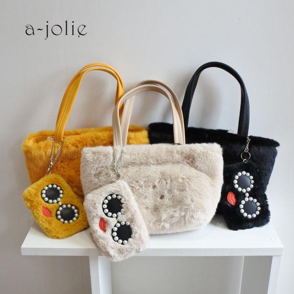 a-jolie（アジョリー） サングラス エコファートートバッグ ポーチ付き 