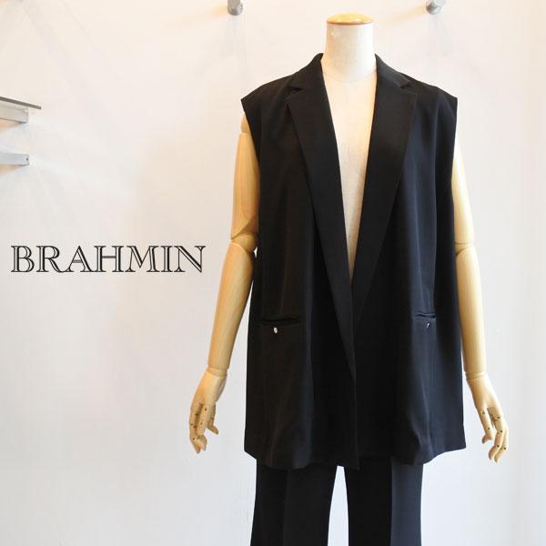 BRAHMIN ジレ Brahmin（ブラーミン） ドライタッチジレ 着流し ベスト セットアップ