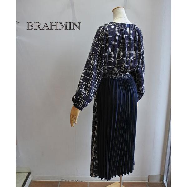 40 Off ブラーミン ロングワンピース ドット 水玉 後ろプリーツ B663 送料無料 あすつく Brahmin 新作春夏物 B663 Katoreya 通販 Yahoo ショッピング