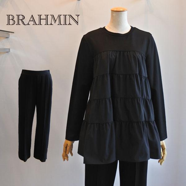 Brahmin ブラーミン ティアードプルオーバー ワイドパンツ 