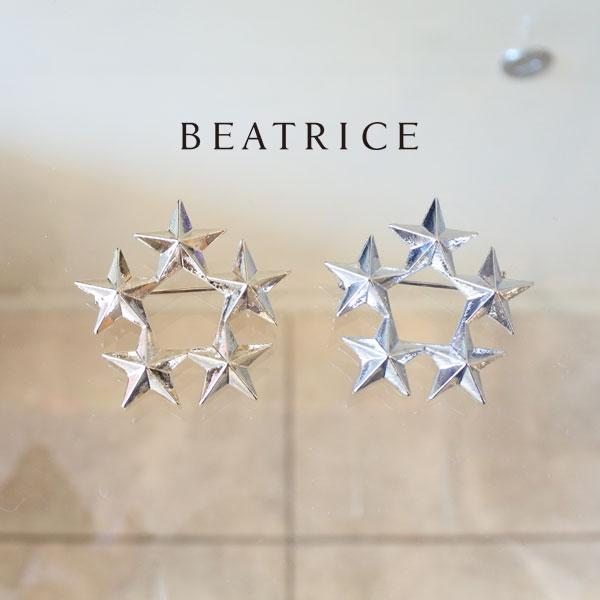 BEATRICE（ベアトリス） ブローチ 星 スター E08607 あすつく ネコポス