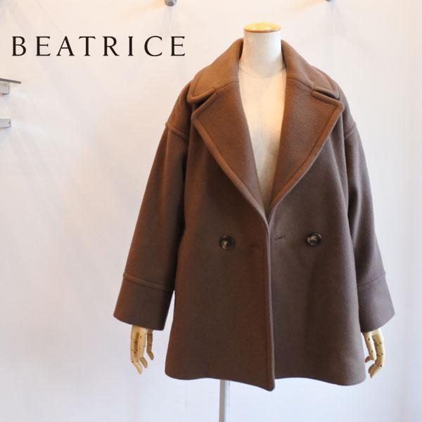 BEATRICE 40%OFF SALE ベアトリス ショートビーバーピーコート BEATRICE 40%OFF SALE ベアトリス ショートビーバーピーコート