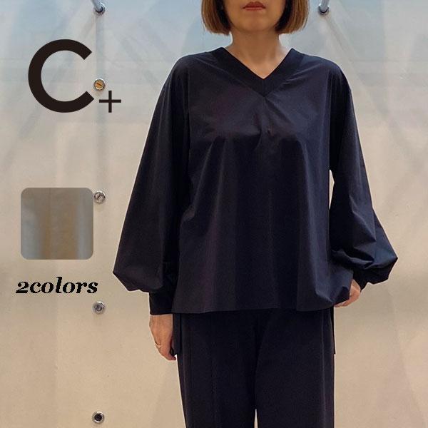 C+ 40%OFF SALE C+ シープラス Vネック袖リブブラウス 別売り C+ 40%OFF SALE C+ シープラス Vネック袖リブブラウス 別売り