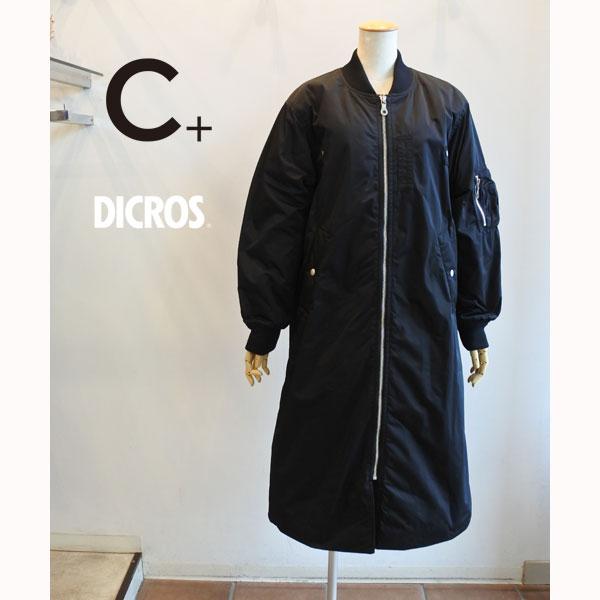 C＋ シープラス DICROSロングコート 中綿コート 軽量 K58505 送料無料 