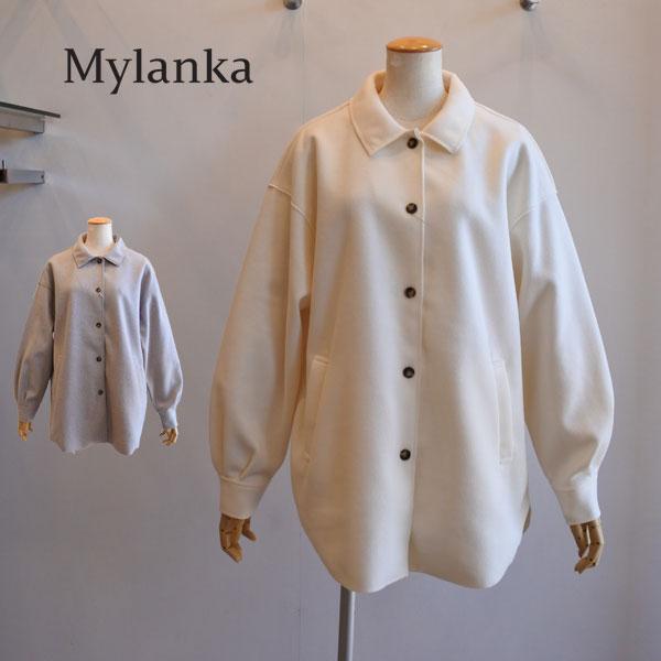MyLanka（ミランカ） 40％OFF SALE メルトンオーバーサイズシャツ 