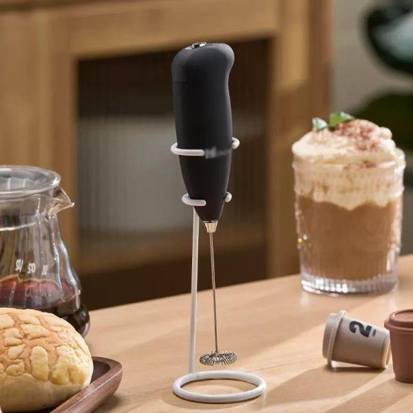 ミルク泡立て器 ハンドミキサー 電動 ブレンダー ハンドブレンダー 泡立て器 カフェラテ カプチーノ ミルク 泡立て 簡単 ホイップ ホイッ