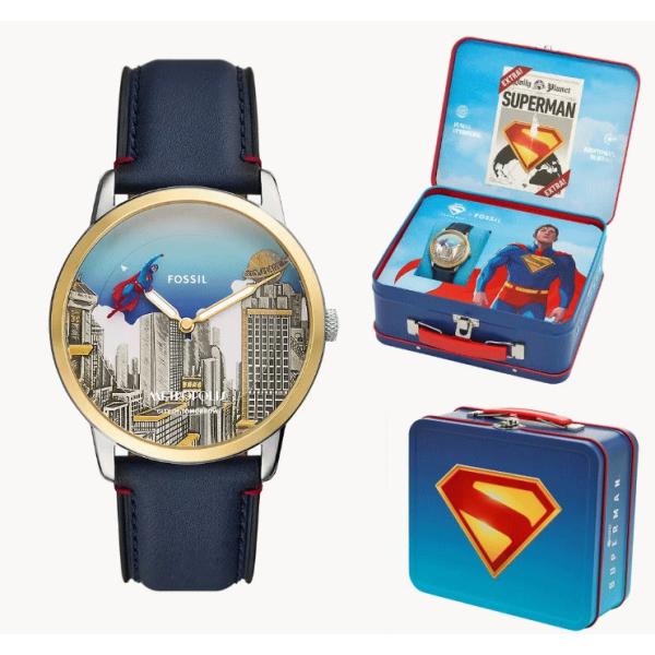 マ*ク様 希少Fossil Pepsiman デジタル腕時計 限定品 FOSSIL 腕時計 フォッシル | スーパーマン Superman x Fossil