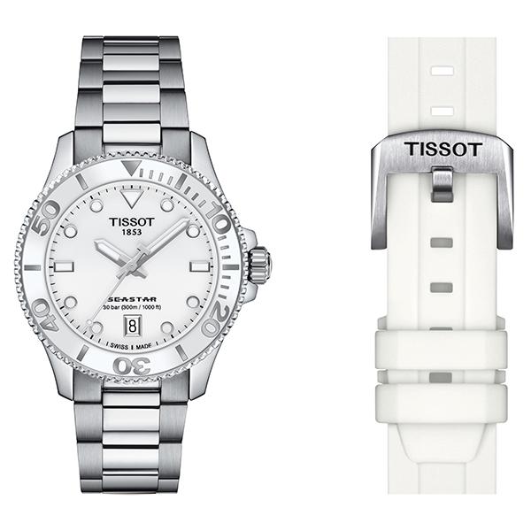 TISSOT ダイバーズウォッチ クロノグラフ 300m防水