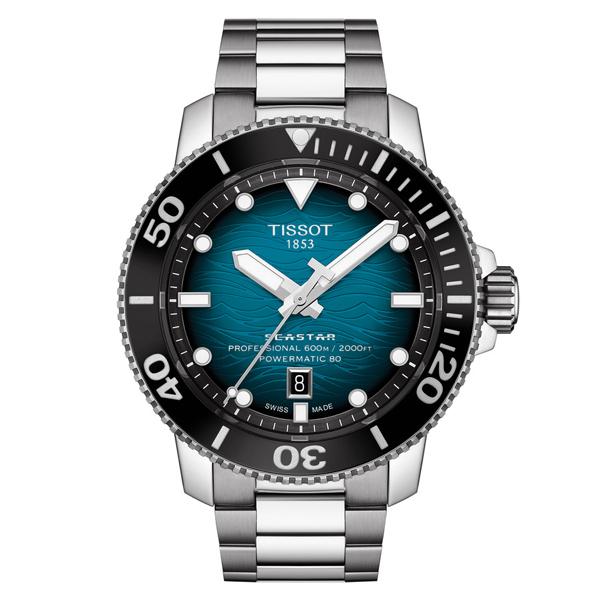 Tissot �e�B�\ Seastar 2000 �V�[�X�^�[ �I�[�g�}�`�b�N�E�v���t�F�b�V���i��  600���h��  Powermatic80���� �_�C�o�[�E�H�b�`  �E���g���}�����u���[