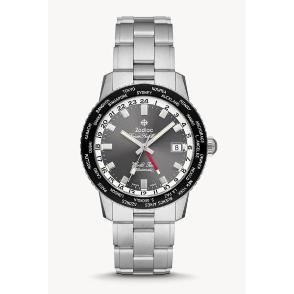 ZODIAC ゾディアック 世界限定500本のみ！ Super Sea Wolf World Time 