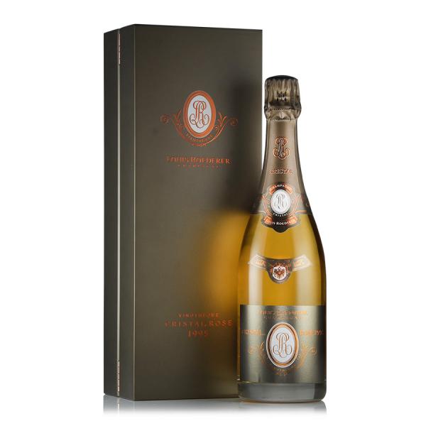 ▲未開栓 ルイ・ロデレール 1995 クリスタル ロゼ 750ml シャンパン ルイ ロデレール クリスタル ロゼ750ml - OMAKASE酒屋.