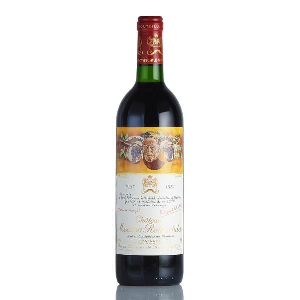 シャトー ムートン ロートシルト 1987 ロスチャイルド Chateau Mouton 