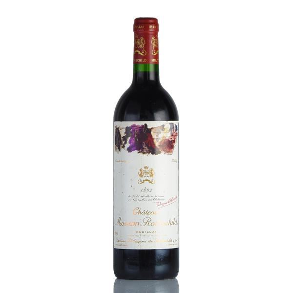 Chateau Mouton Rothschild 1992 赤ワイン ボルドー シャトー ムートン ロートシルト 1992 ロスチャイルド Chateau